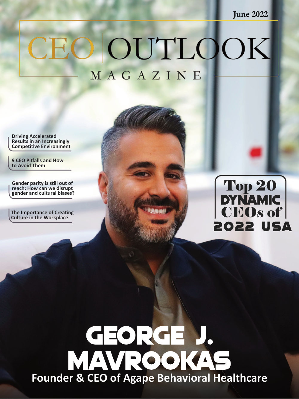 George J. Mavrookas on the June 2022 cover