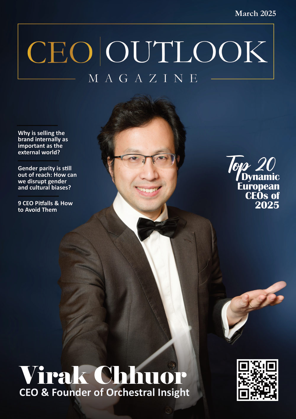 Virak Chhuor on the March 2025 cover
