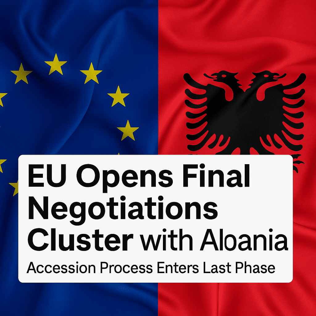 EU Opens Final Negotiations Cluster With Albania