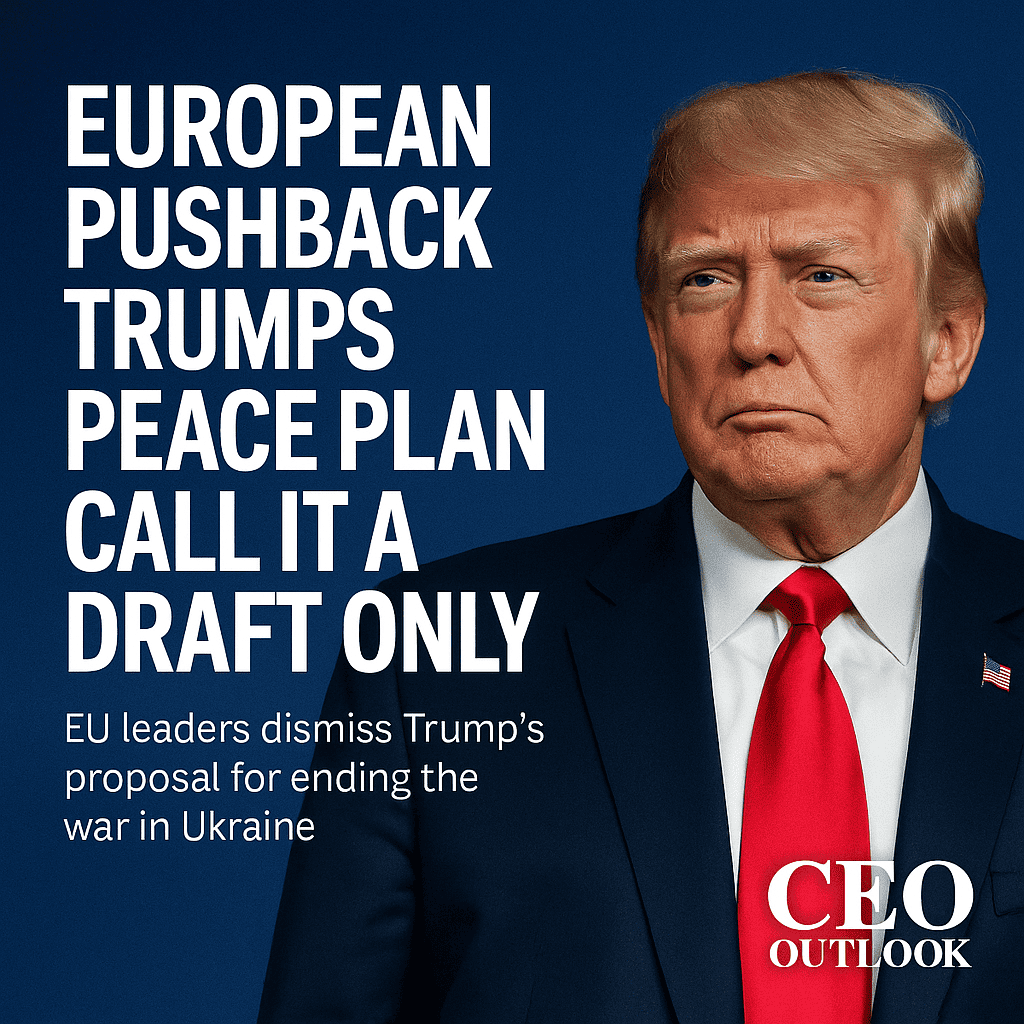 European Pushback Trumps Peace-Plan: EU Calls It a Draft Only