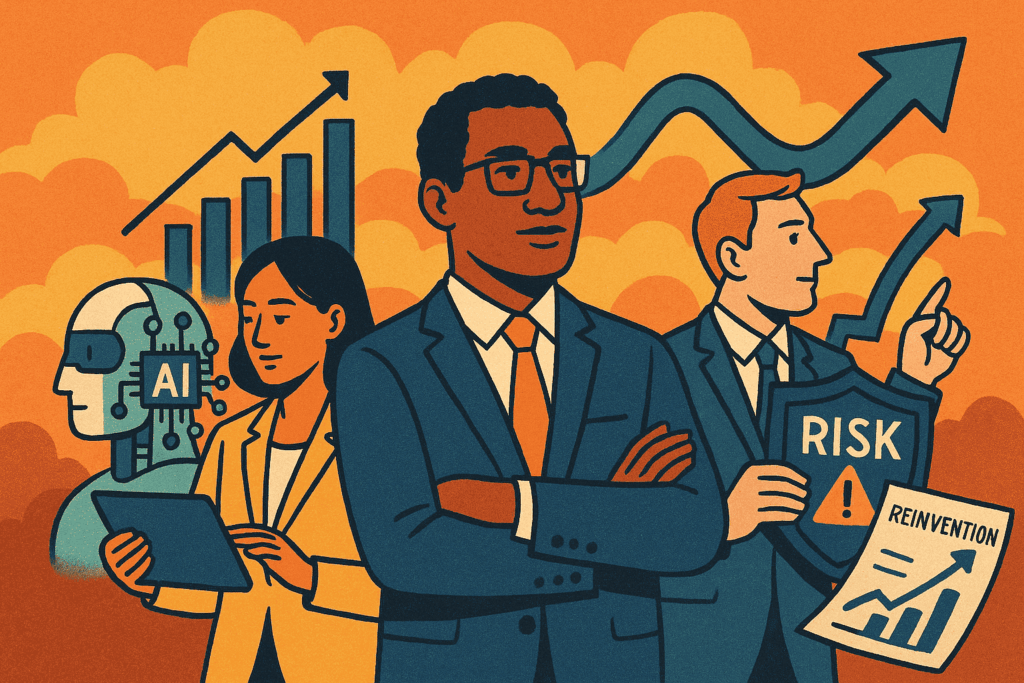 How global leaders are balancing AI, risk and reinvention