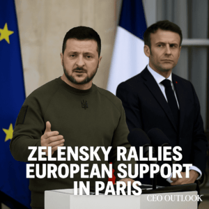 Zelensky Rallies European Support in Paris Ahead of US-Led Moscow Negotiations