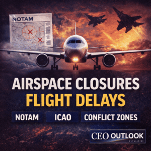 Airspace closures flight delays