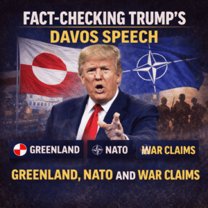 Fact-checking Trump’s Davos speech
