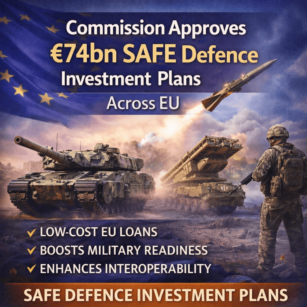SAFE defence investment plans